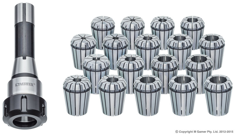 ER32 R8 18Pce Set  (7/16''X20)